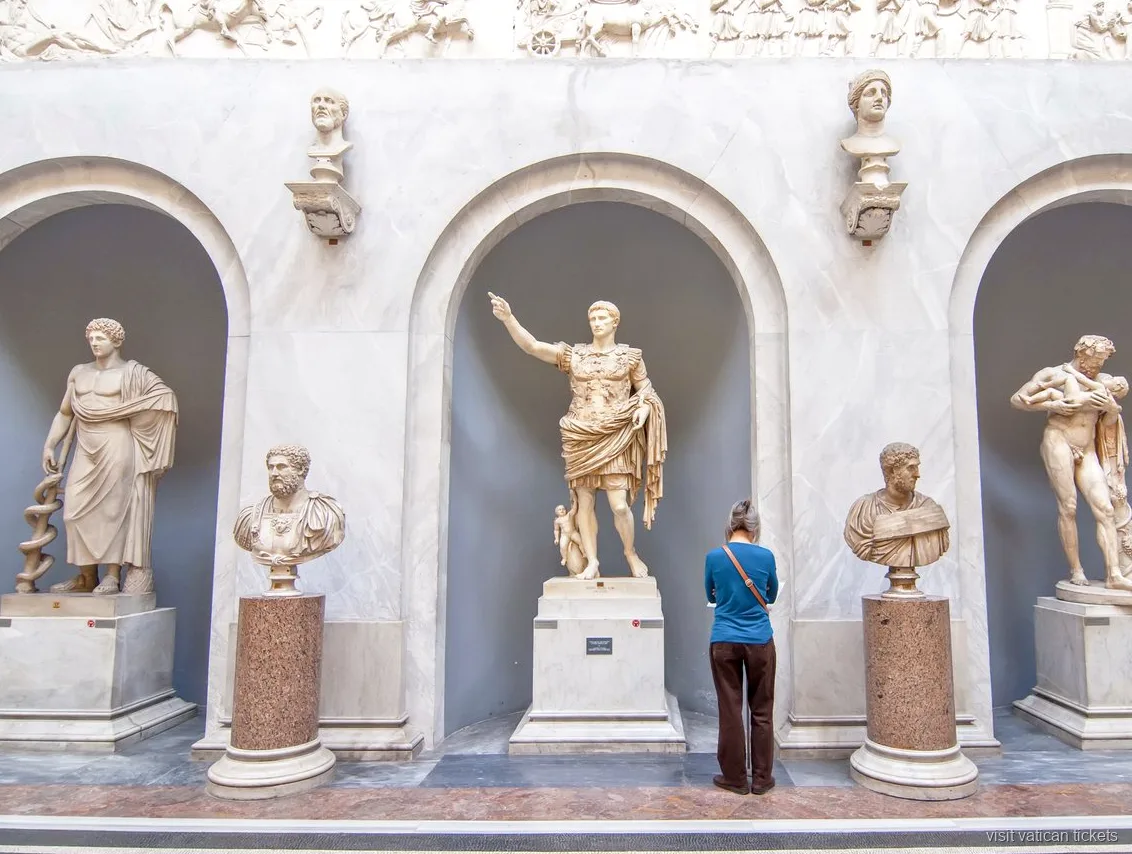 Decke der Sixtinischen Kapelle im Vatikanische Museen Ticket enthalten